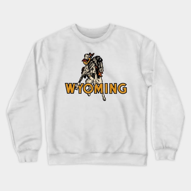 Wyoming Decal Crewneck Sweatshirt by zsonn